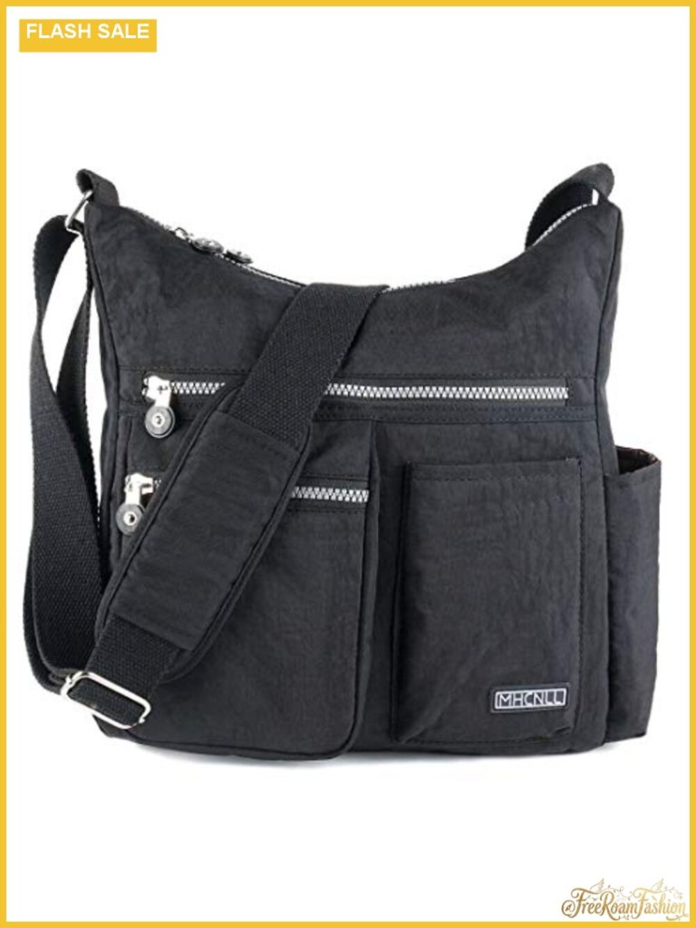 Women's Nylon Crossbody Purse Anti-Theft RFID Lightweight Travel Bag